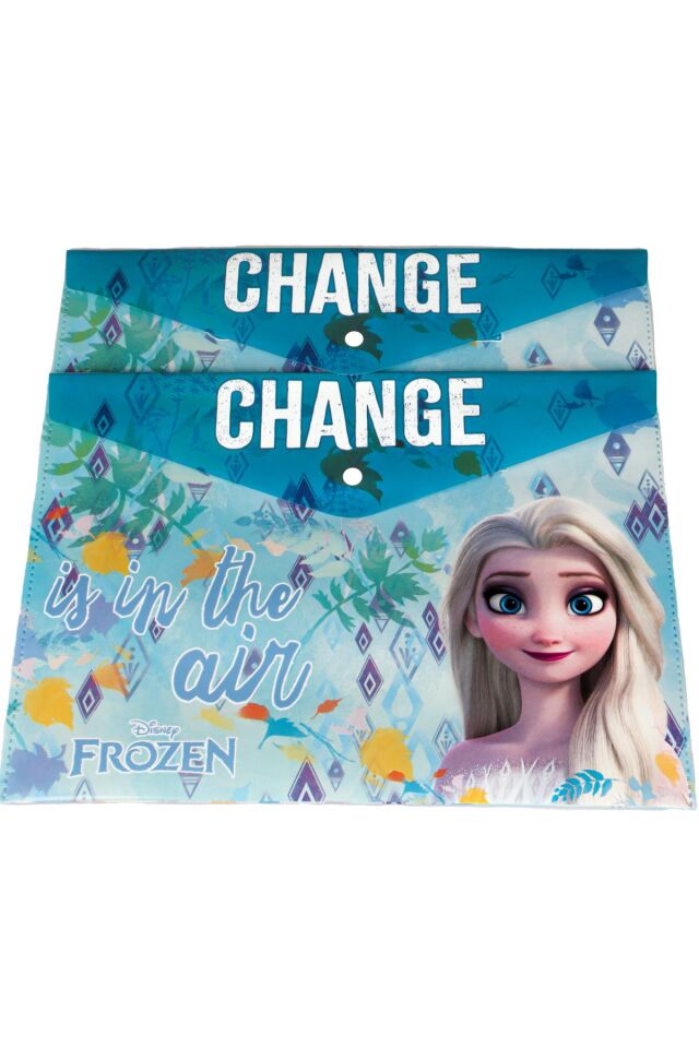 YENİ SEZON LİSANSLI FROZEN ELSA 2'Lİ ÇITÇITLI DOSYA