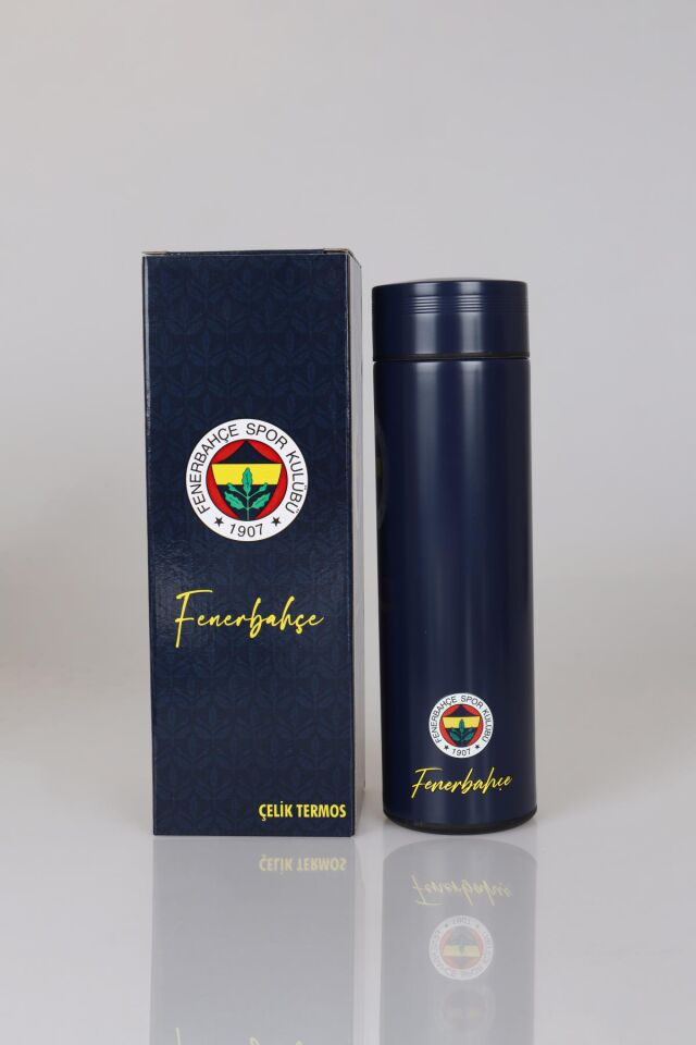 LİSANSLI FENERBAHÇE LOGO BASKILI ÇELİK TERMOS 500 ML