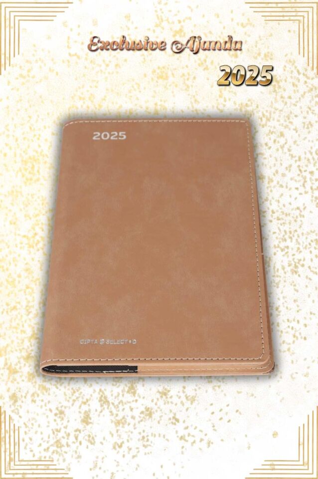 EXCLUSIVE RAINBOW 2025 GÜNLÜK AJANDA 17x24 CM