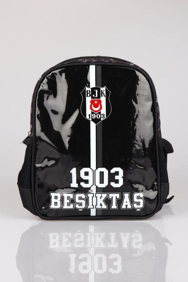 DEKOMUS İLE YENİ SEZON LİSANSLI BEŞİKTAŞ TEK BÖLMELİ KÜÇÜK BOY 32 CM ANAOKUL ÇANTASI