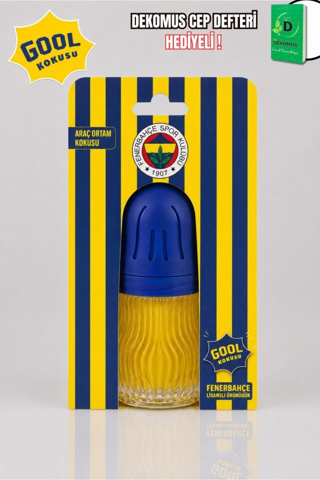 x Dekomus Lisanslı Fenerbahçe Cam Araç Ortam ''Goool'' Kokusu