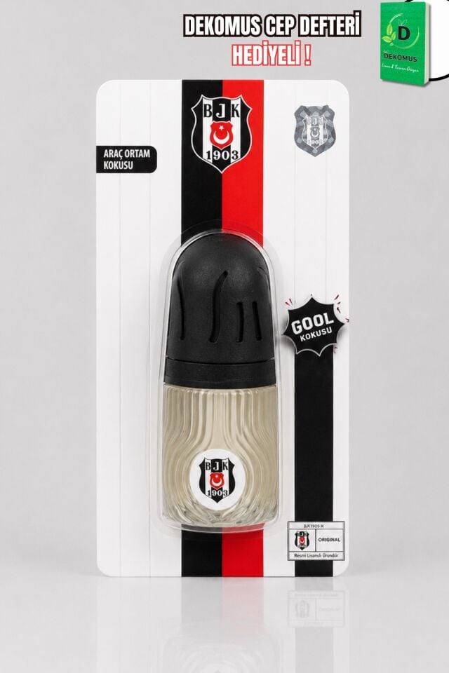 x Dekomus Lisanslı Beşiktaş Cam Araç Ortam ''Goool'' Kokusu