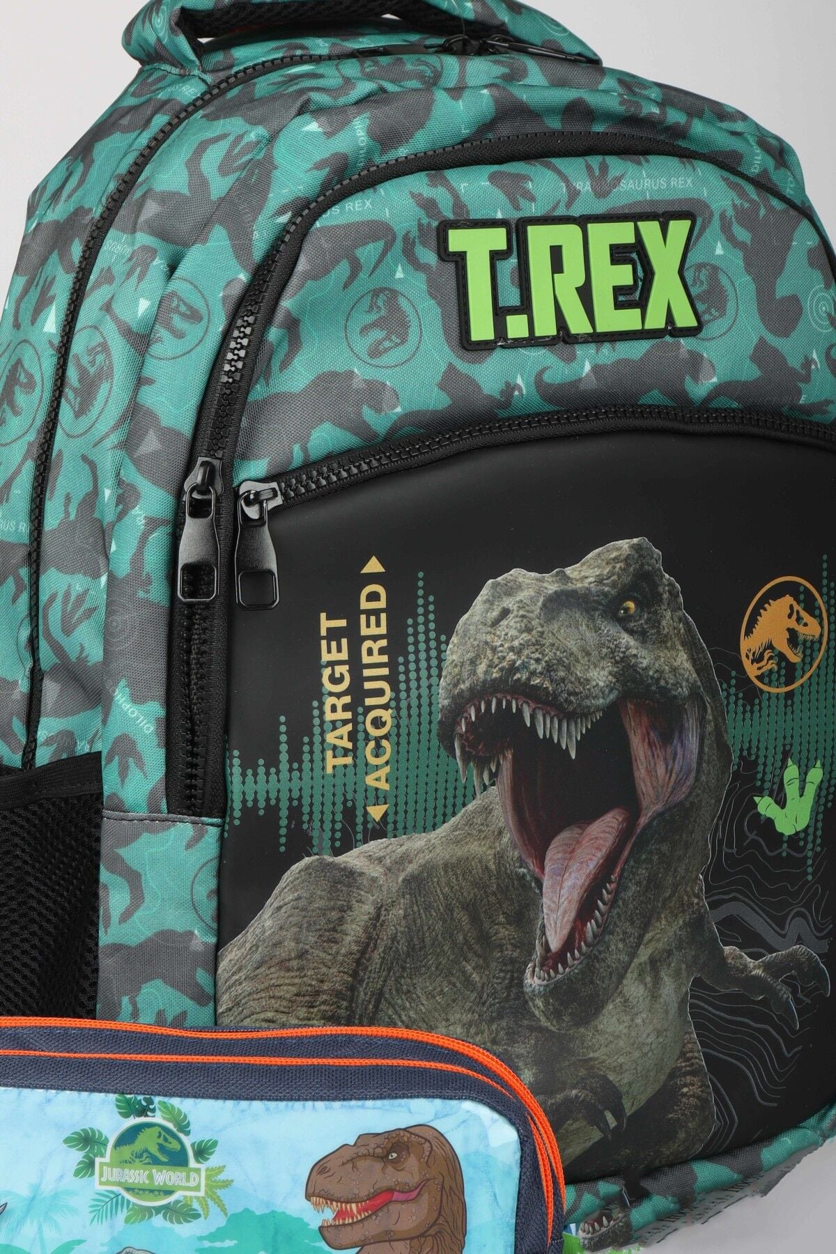 x Dekomus ''T-Rex Force Collection'' Jurassıc World Lisanslı Okul ve Kalem Çantası Seti