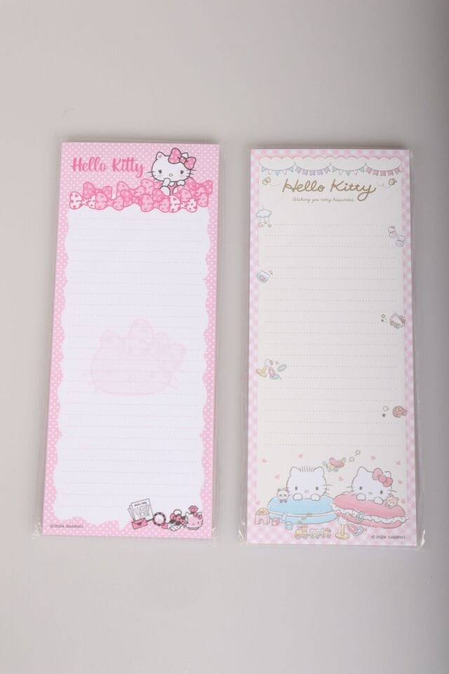 DEKOMUS İLE LİSANSLI YENİ SEZON HELLO KITTY ''TEKLİ'' 9x22 CM BLOCK NOTE