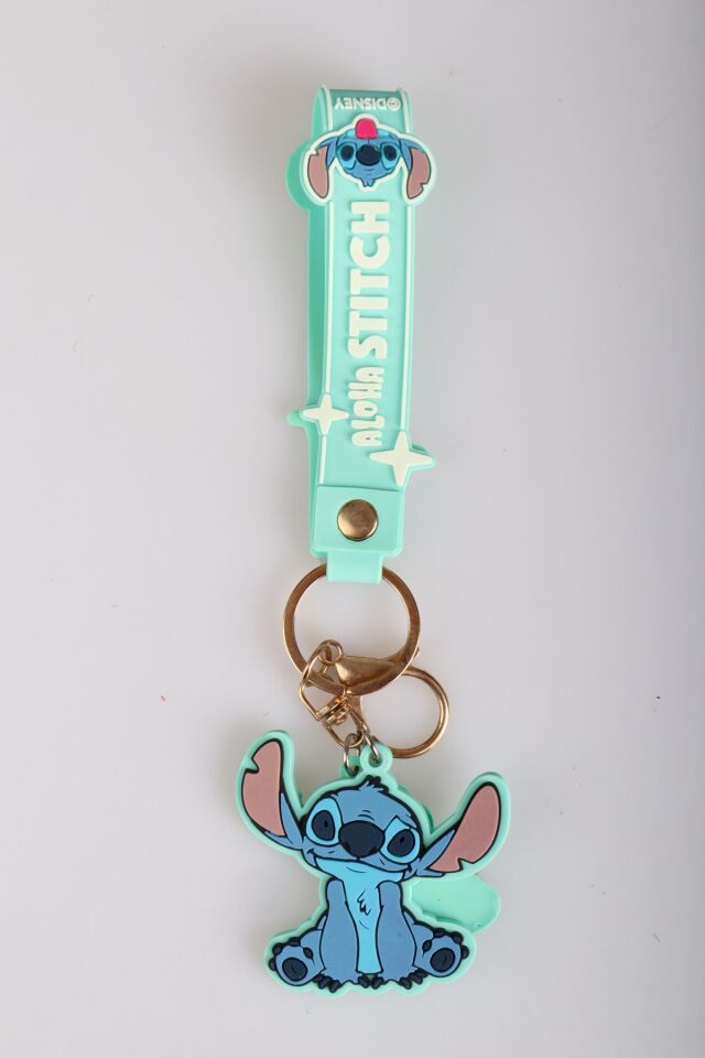 DEKOMUS İLE LİSANSLI YENİ SEZON STITCH TEKLİ ÇANTA SÜSÜ ANAHTARLIK